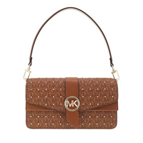 michael kors greenwich medium convertible shoulder|Michael Kors Greenwich Medium Convertible Shoulder Bag .